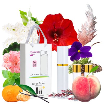 Набор парфюмерии для женщин 3x12 ml Christian K-155w № 20 по мотивам "L’Eau par Kenzo" KENZO K-155w № 020 фото